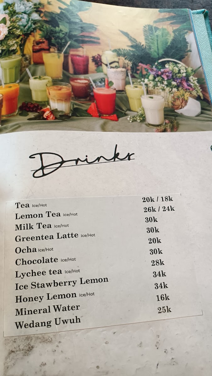 Eden International Daily Food Menu - Image 1